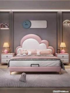 佛山大厂货，高质量仿真皮，实木床边，高密度海绵，带实木床板，全新包装，特价处理 - 肇庆28生活网 zq.28life.com