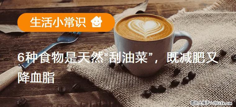【生活小常识】6种食物是天然“刮油菜”,既减肥又降血脂 - 肇庆生活资讯 - 肇庆28生活网 zq.28life.com
